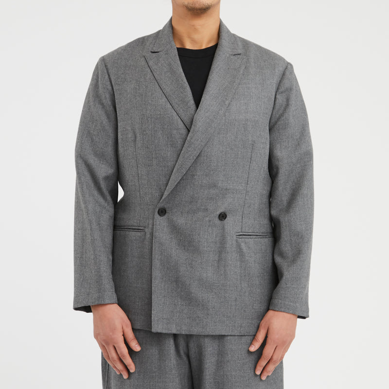 Darwin Blazer - Grey Wool