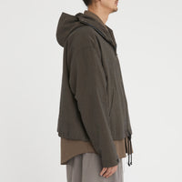 Ridge Jacket - Navy/Tan/Green Dobby Plaid Organic Cotton