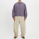 Mechanic Shirt/Jacket - Aubergine Cotton