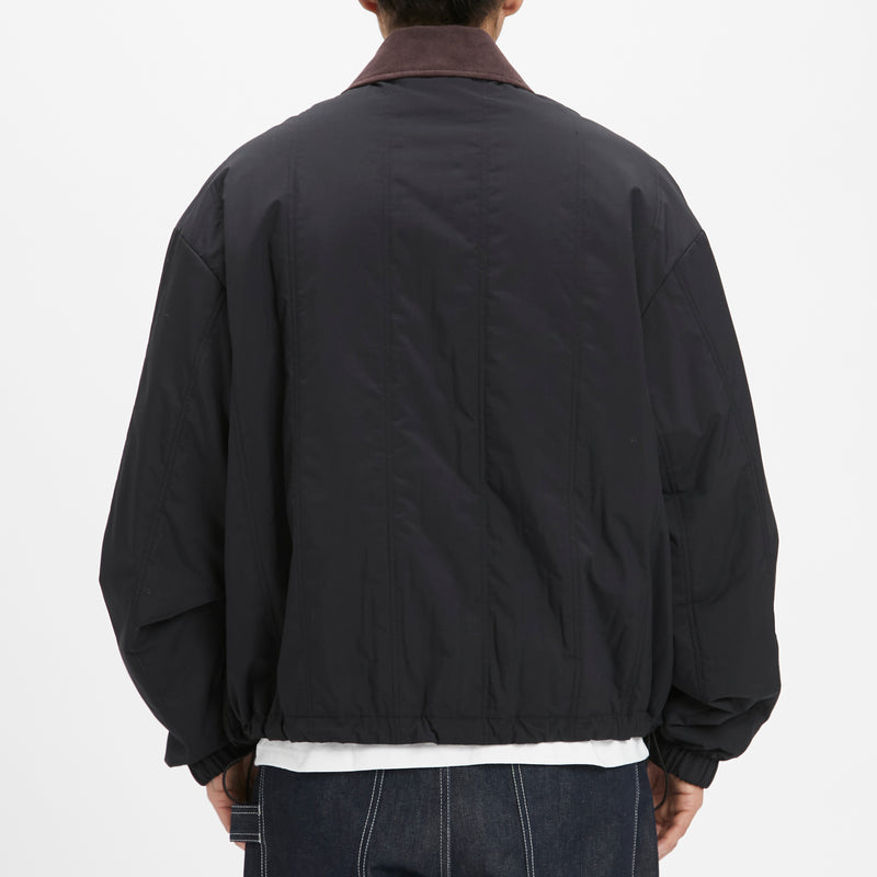 Field Jacket - Black Quilted Recycled Nylon WR