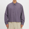 Mechanic Shirt/Jacket - Aubergine Cotton