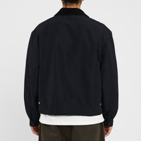Bog Jacket - Dark Navy Organic Cotton / Recycled Nylon WR