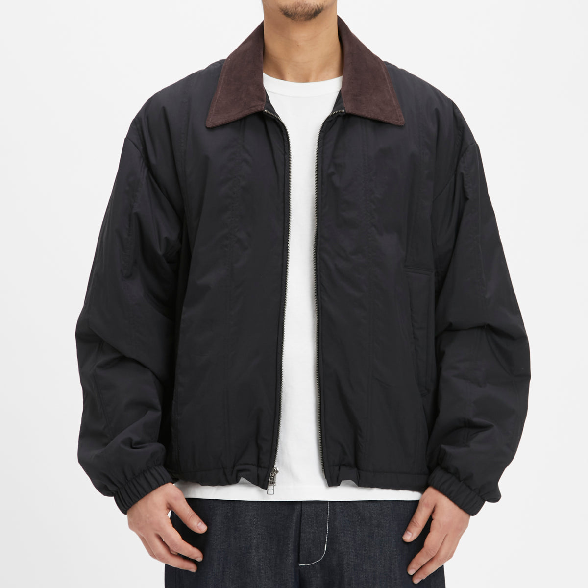 Field Jacket - Black Quilted Recycled Nylon WR