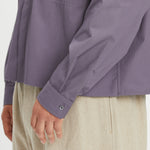 Mechanic Shirt/Jacket - Aubergine Cotton