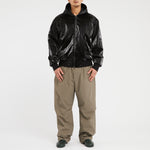 Slog Jacket - Black Rubberized Viscose/Cotton