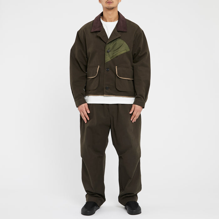 Bog Jacket - Olive Drab Organic Cotton WR