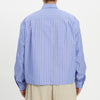 Mechanic Shirt/Jacket - Blue w/ White Stripes Cotton