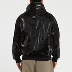 Slog Jacket - Black Rubberized Viscose/Cotton