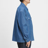 Park Shirt/Jacket - Light Blue Denim Cotton