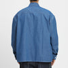 Park Shirt/Jacket - Light Blue Denim Cotton