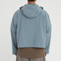 Ridge Jacket - Slate Blue Organic Cotton Ripstop