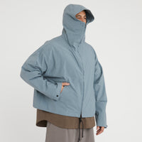 Ridge Jacket - Slate Blue Organic Cotton Ripstop