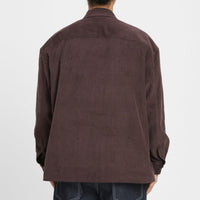Park Shirt/Jacket - Brown Cotton Corduroy