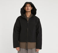 Ridge Jacket - Black Cotton / Nylon WR
