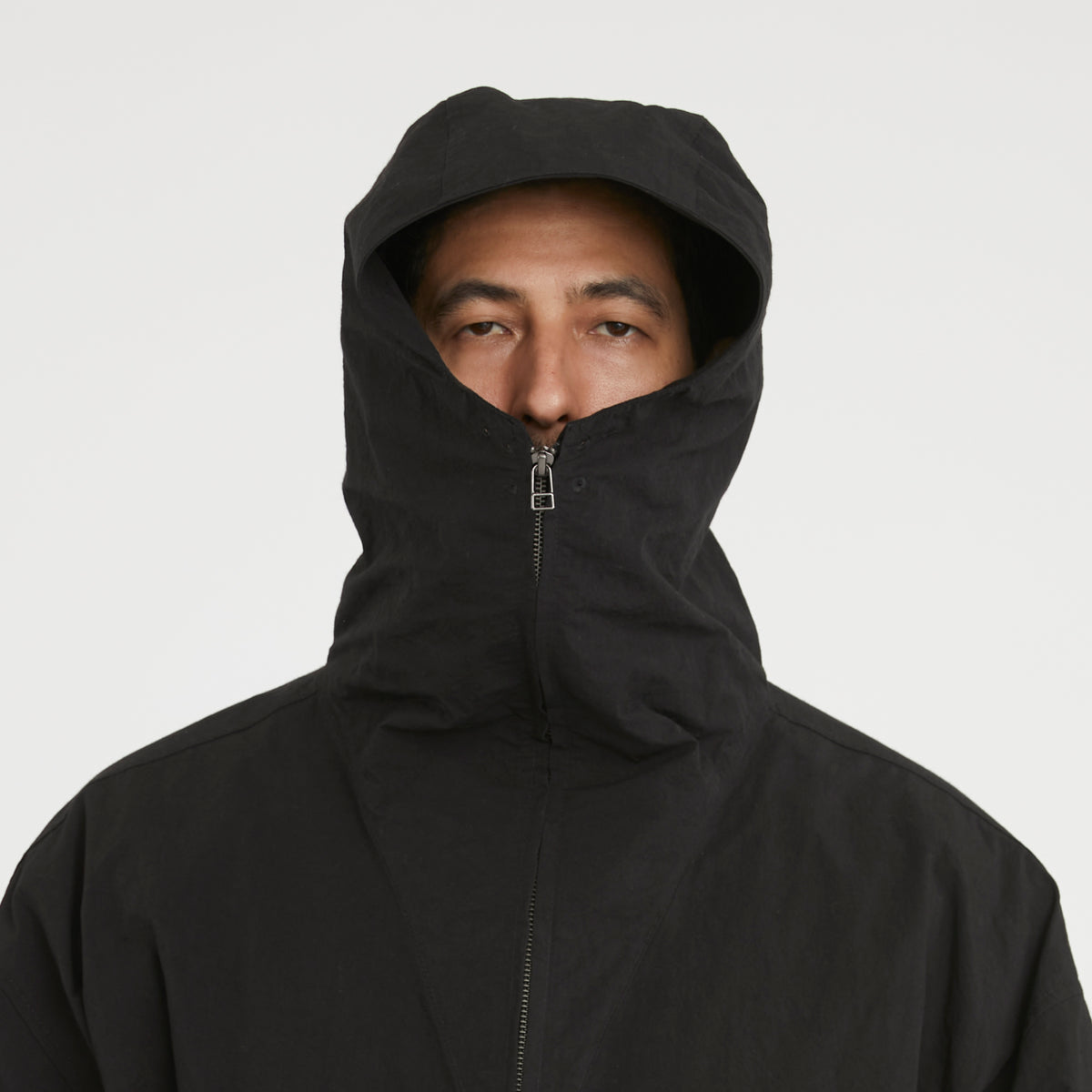 Ridge Jacket - Black Cotton / Nylon WR