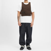 BP Vest - Brown Quilted Recycled Nylon WR