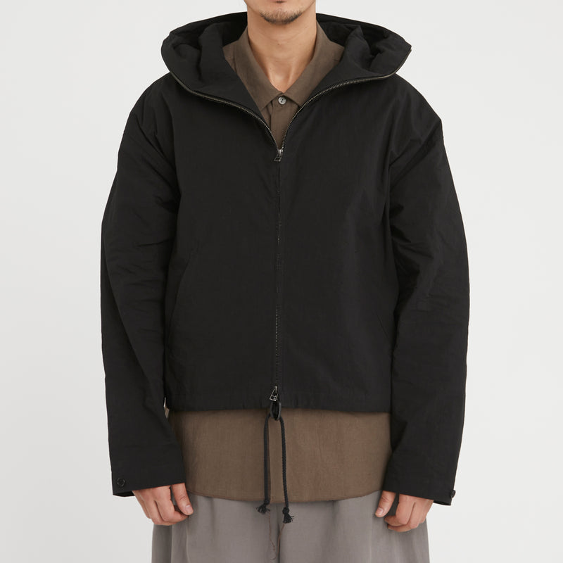Ridge Jacket - Black Cotton / Nylon WR