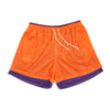 Reversible Ball Short - Orange & Purple Mesh