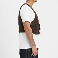 BP Vest - Brown Quilted Recycled Nylon WR