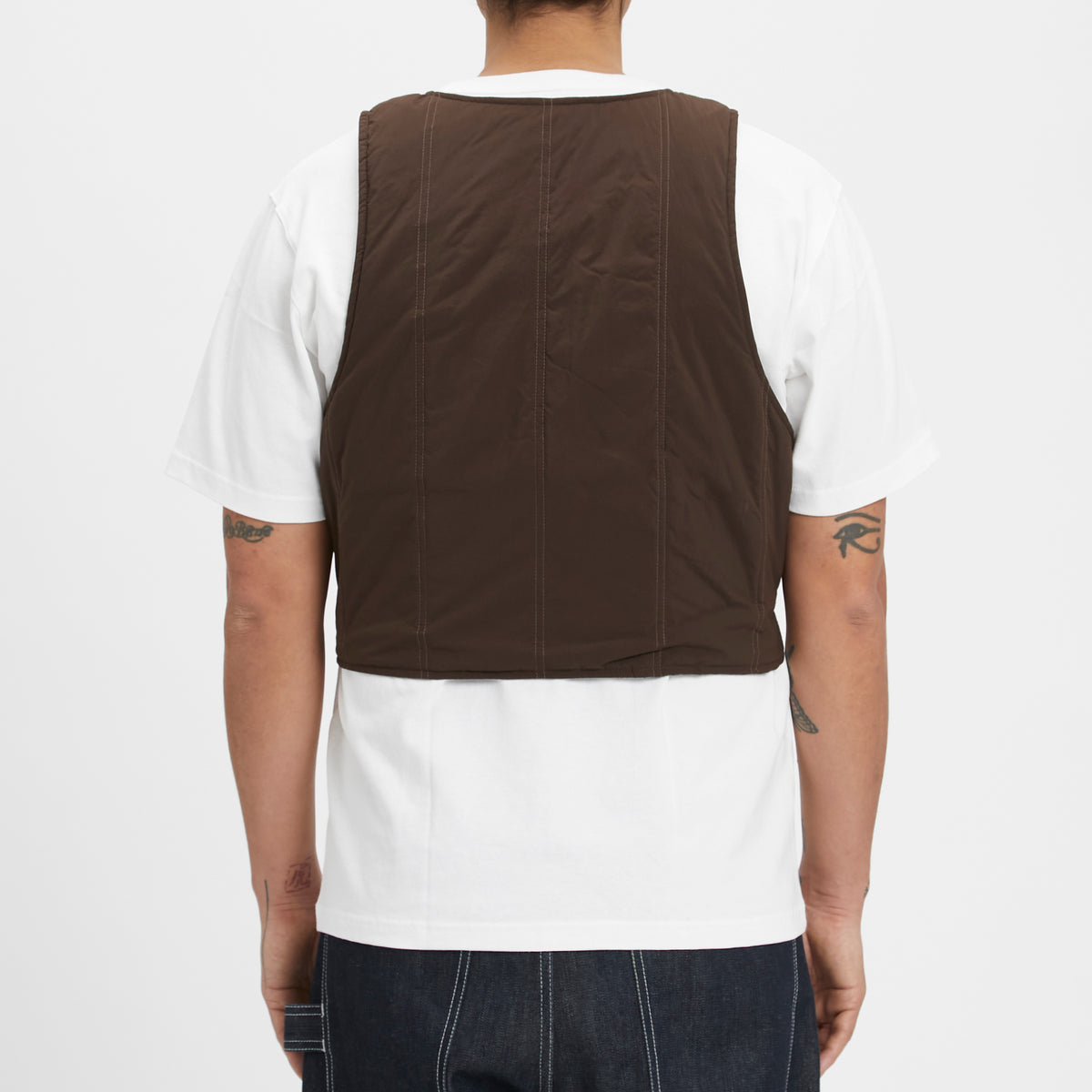 BP Vest - Brown Quilted Recycled Nylon WR