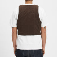 BP Vest - Brown Quilted Recycled Nylon WR