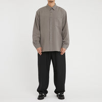 Scribe Shirt - Grey Cotton / Hemp