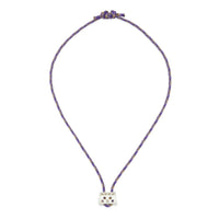 Large Hex Sterling Silver Necklace