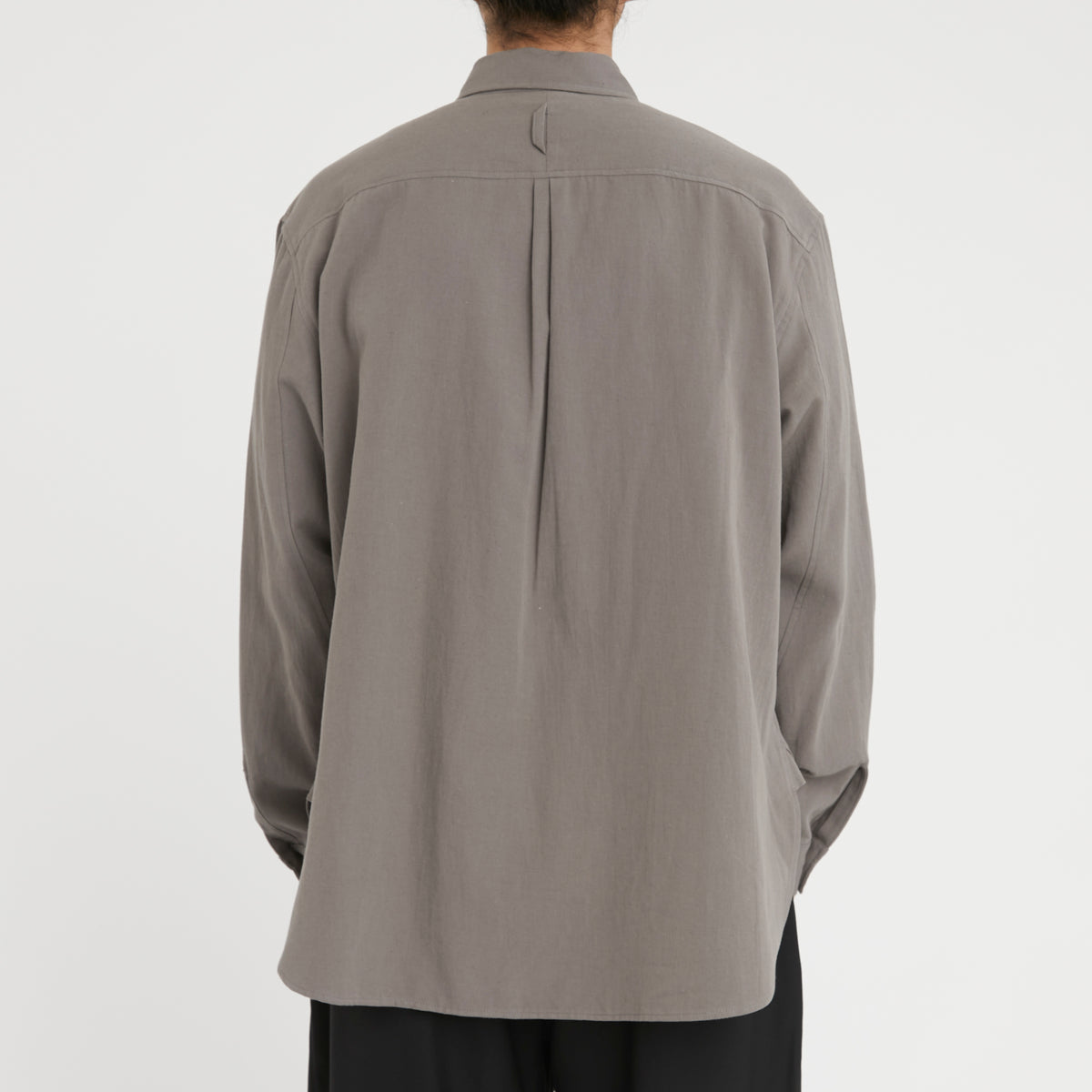 Scribe Shirt - Grey Cotton / Hemp
