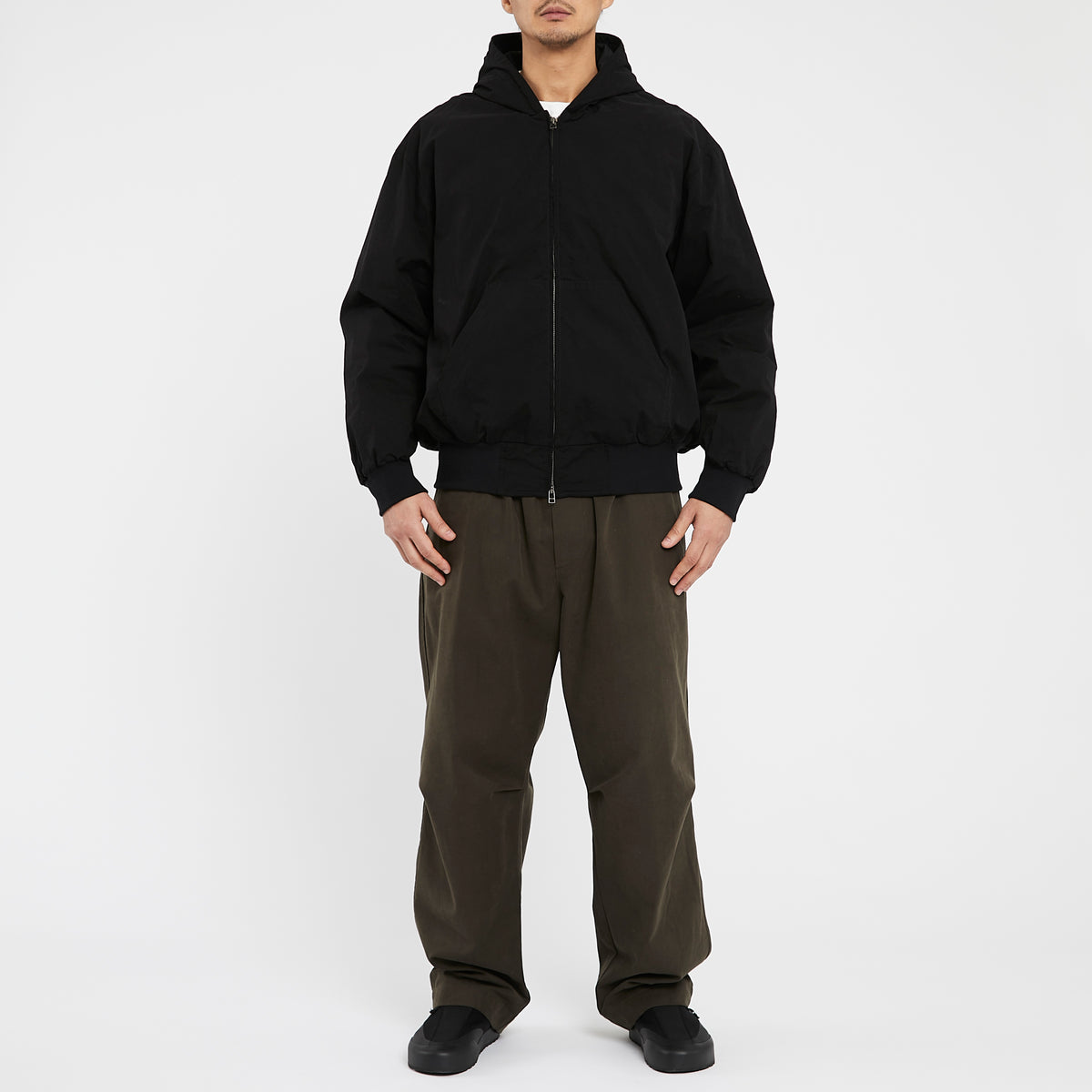 Slog Jacket - Black Cotton/Nylon WR