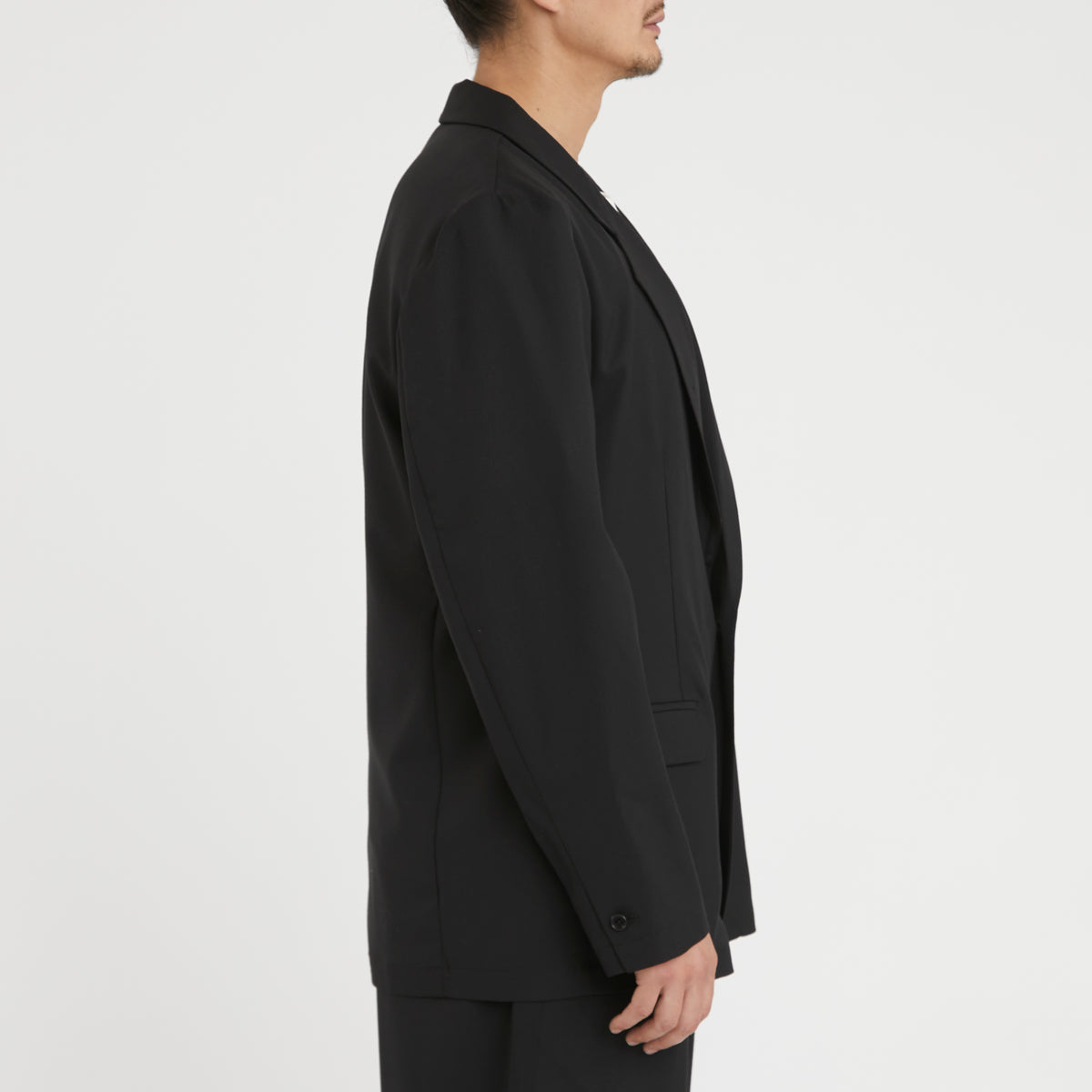 Julian Blazer - Black Tropical Wool