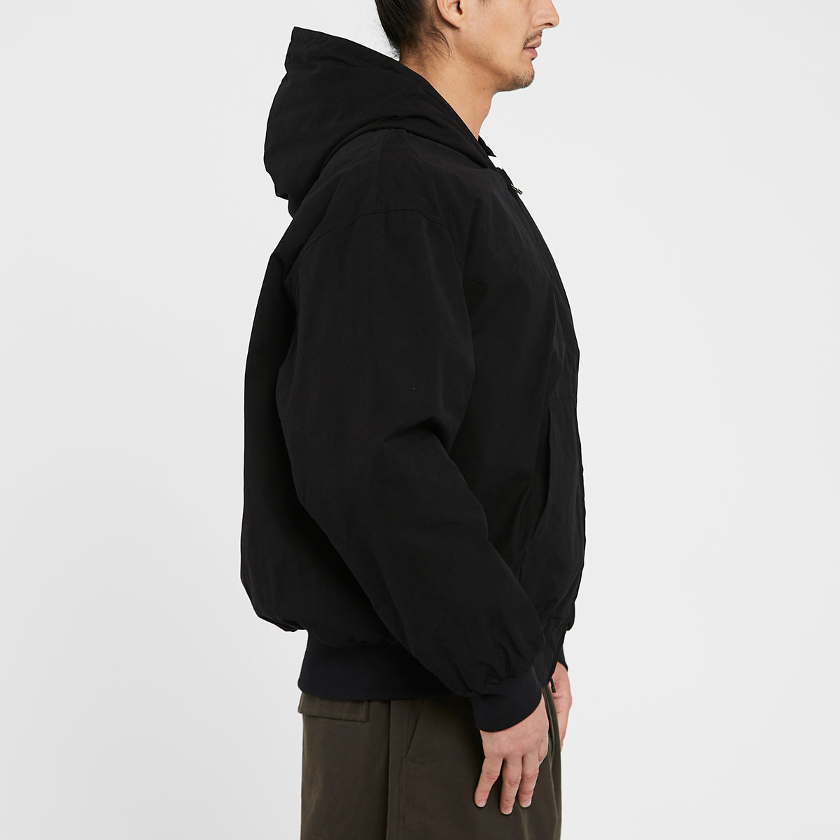 Slog Jacket - Black Cotton/Nylon WR