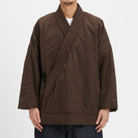 Big Folk Robe - Brown Quilted Recycled Nylon WR