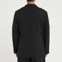 Julian Blazer - Black Tropical Wool