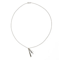 Trio Pendant Sterling Silver Necklace