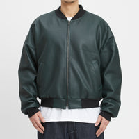 Napa Jacket - Dark Green Leather