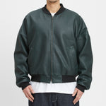 Napa Jacket - Dark Green Leather