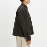 Mechanic Shirt/Jacket - Antique Black Linen / Cotton