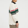 Rugby Shirt – White / Black / Green / Red Cotton
