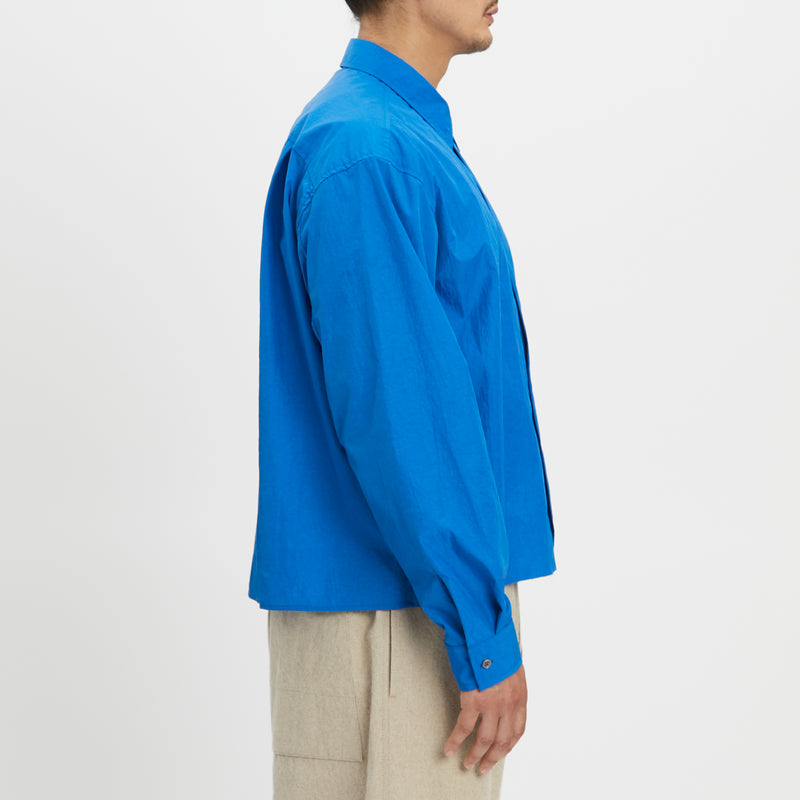 Mechanic Shirt/Jacket - Royal Blue Recycled Nylon WR