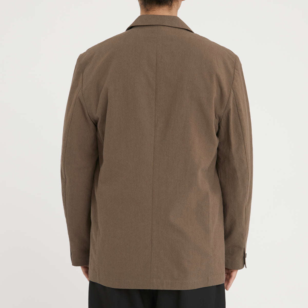 Julian Blazer - Brown Linen / Cotton