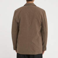 Julian Blazer - Brown Linen / Cotton