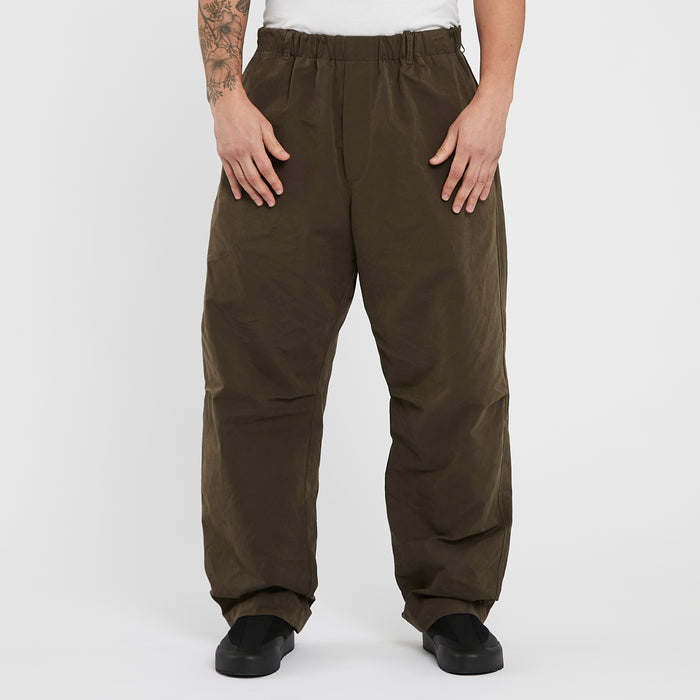 Base Pant - Moss Brown Cotton / Nylon WR