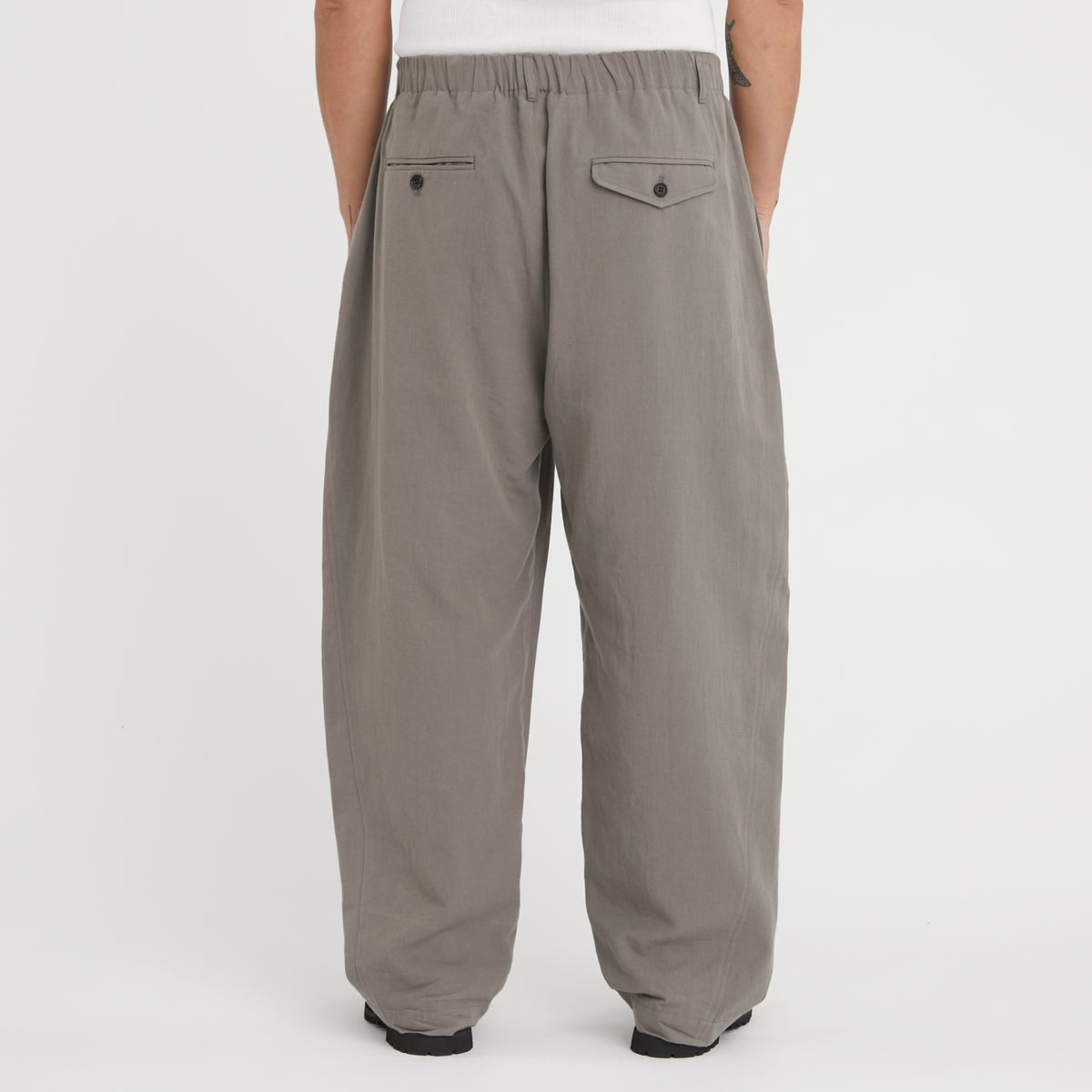 Tilt Pant - Grey Cotton / Hemp