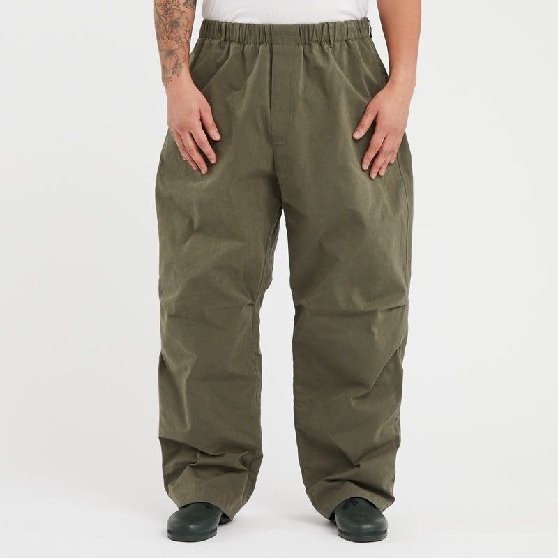 Luna Pant - Olive Grey Cotton/Nylon WR