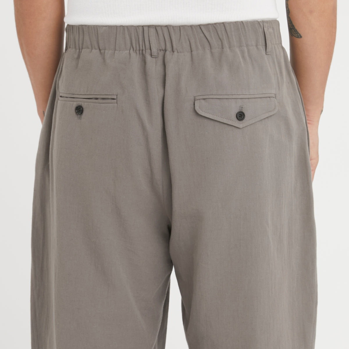 Tilt Pant - Grey Cotton / Hemp