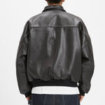 Avia Jacket - Dark Brown Leather