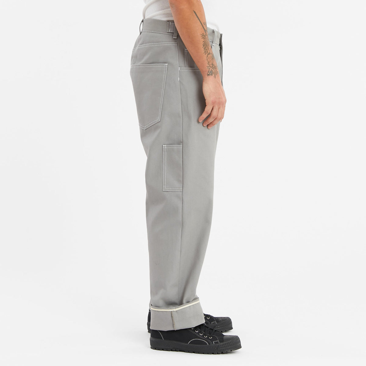 Mason Pant - Grey 12 oz Duck Cotton Canvas