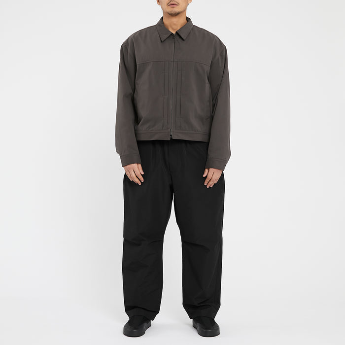 Base Pant - Black Organic Cotton / Recycled Nylon WR