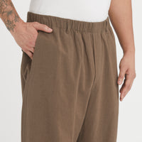 Tilt Pant - Brown Linen / Cotton