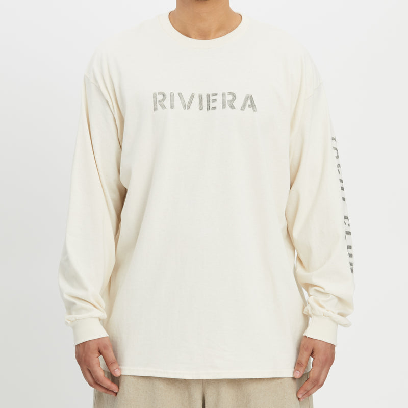 LS Riviera T-Shirt - Natural Cotton